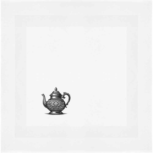 Fancy teapot napkin dinner - /,