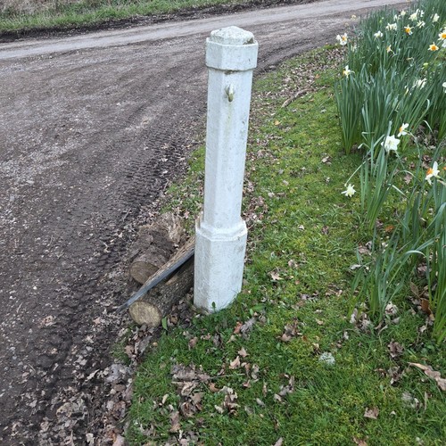 Decorative concrete posts - concrete,
