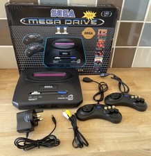 Boxed Sega Mega Drive 2 Styled Console MegaDrive Retro Gaming