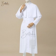 Men White Summer Cassock with