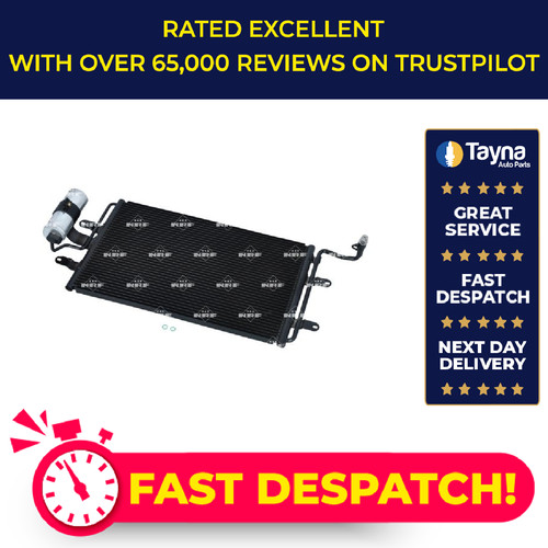 Air con condenser fits - fits, vw