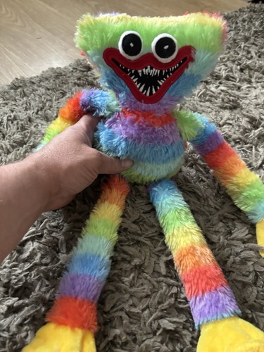 Rainbow huggy wuggy plush - huggy,