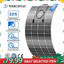 200W 12V Flexible Mono Solar