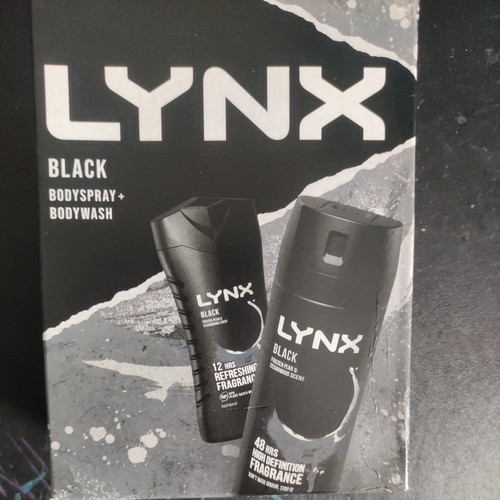Lynx black duo - set, boxed