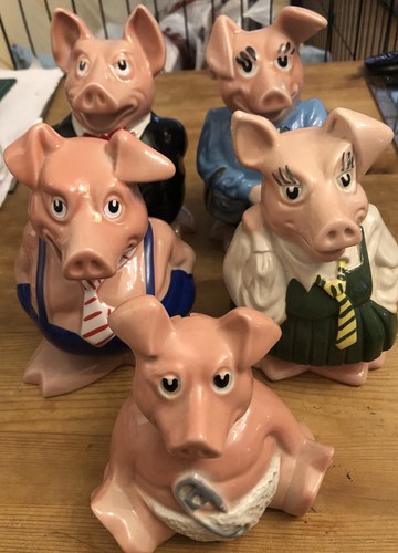 Natwest set pigs - set, of