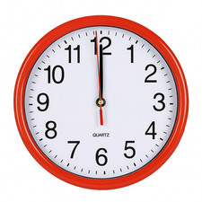 Quartz Basic Wall Clock Round