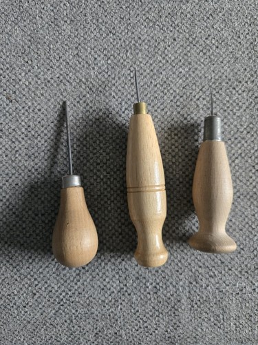 Leather working awls tools - leather,