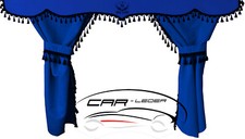 Truck Curtain SET 5 Parts Blue