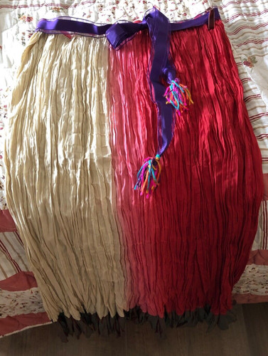 Hippy skirt tie dye - skirt,, ribbon