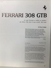 Ferrari #235 Article Ferrari