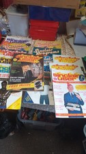 JOBLOT VINTAGE SINCLAIR AND PROGRAMME MAGAZINES
