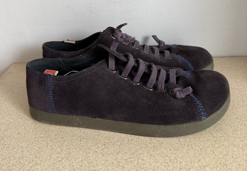 Camper peu purple - purple, suede