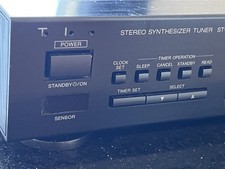 Technics ST-X302L Quartz Digital Stereo Tuner HiFi Separate AM FM Black