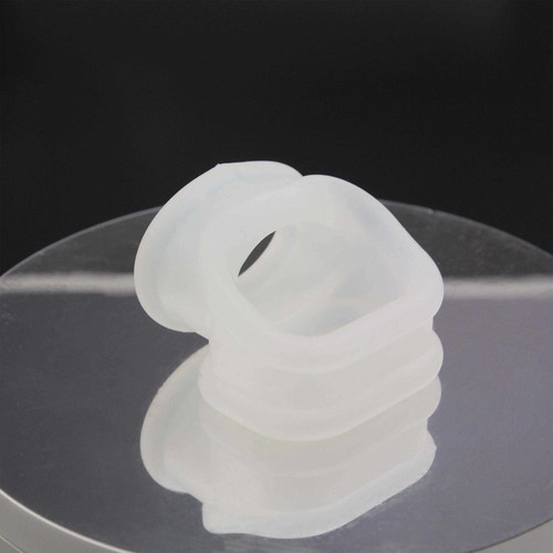 Black white silicone male - black/white,