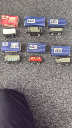 Hornby dublo tank wagons - hornby, and
