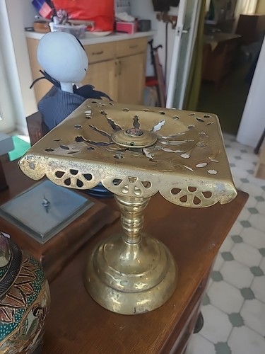 Victorian brass trivit - brass,