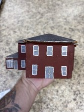 Vintage Antique Wooden School