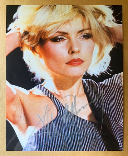 Debbie harry signed glossy - debbie,