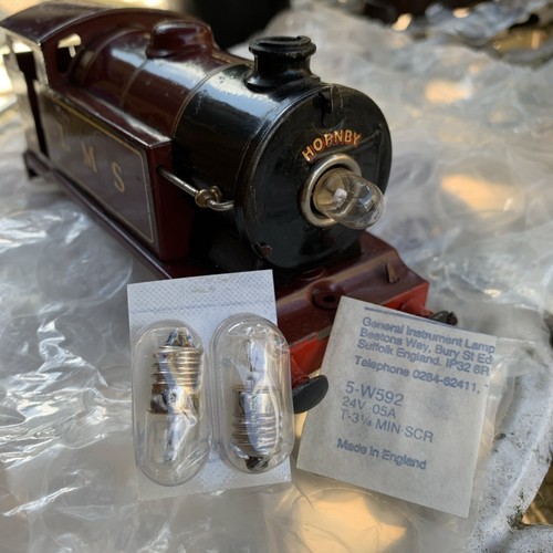 Hornby gauge bulb - o, of.