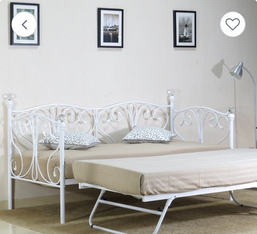 Beautiful trundle bed with - trundle, bed.