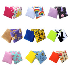 Set of 3 Fleece Pillows for Guinea Pigs and Small Pets