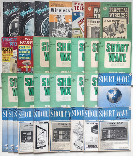 Various vintage radio - vintage,