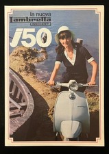 Lambretta brochure j50 sales - lambretta,