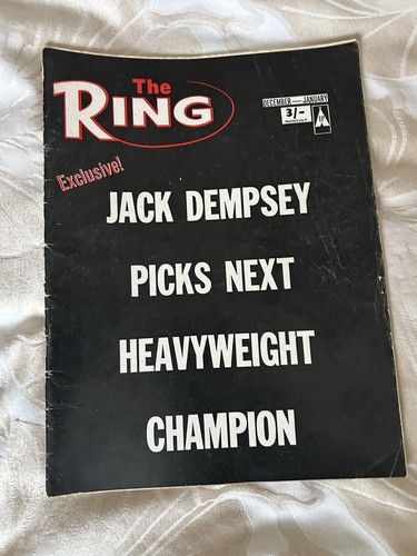 The ring magazine december - magazine,