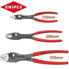 KNIPEX TwinGrip Pliers Front And Side Gripping Jaw Push Button 150mm 200mm 250mm