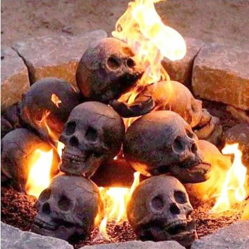 Realistic skull sculptures - realistic,