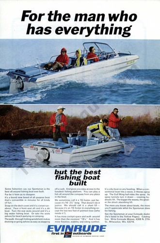 1966 evinrude boat - 1966, motors