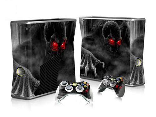 Xbox 360 slim skin - xbox, design