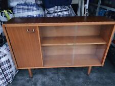 Lovely Vintage Avalon Yatton Dusplay Cabinet Sideboard Bookcase
