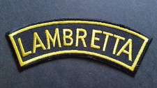 LAMBRETTA (b) Sew / Iron On