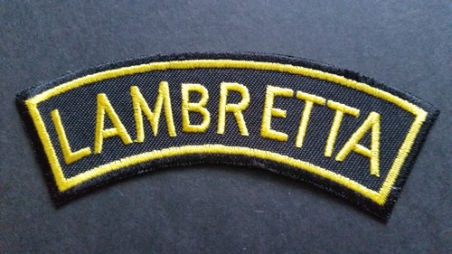 Lambretta sew iron on - /,