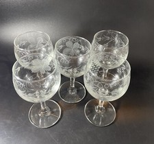 5x White Wine Hand Made Cut