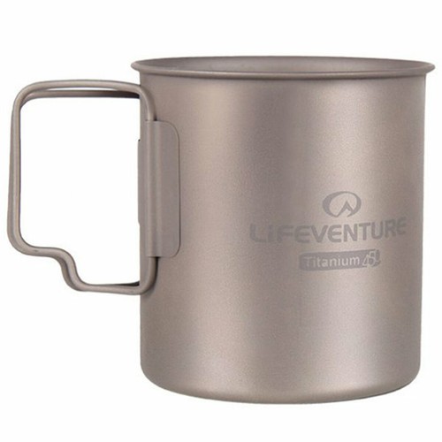 Lifeventure 400ml titanium mug - 400ml,