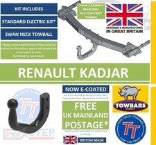 Swan Neck Towbar for Renault