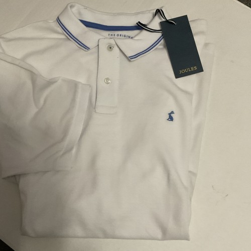 Bnwt large joules white - large, polo
