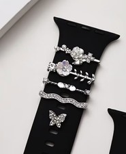 Rhinestone Flower Butterfly