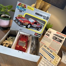 Vintage Burago Die Cast Metal Kit Ferrari 512 BB Daytona - UNBUILT