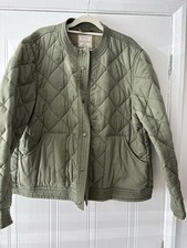 Khaki Green Women's Quilted