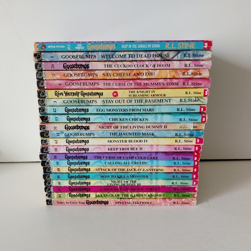 Goosebumps stine book - r.l.stine,
