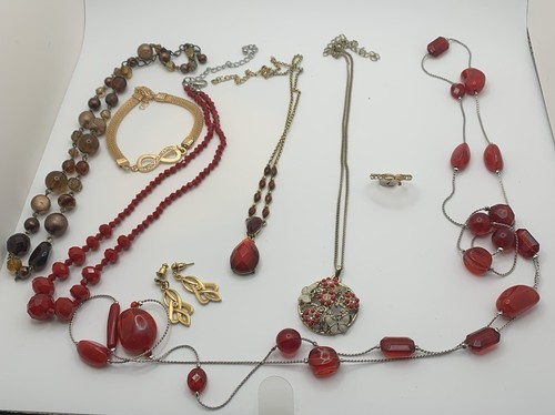 Red gold tone - gold, bundle