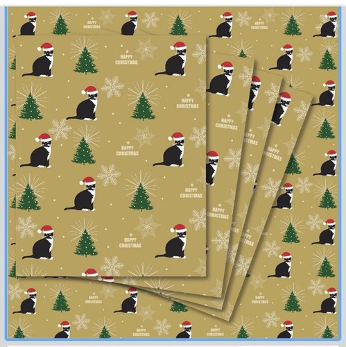 Sheets christmas cat - christmas,