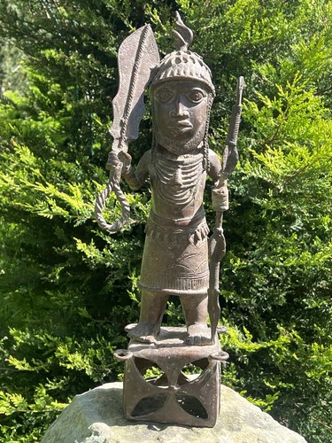 Vintage hand crafted benin - hand,