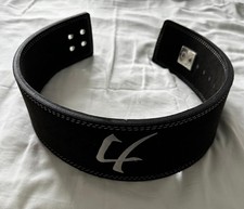 Strength Shop 10mm Lever Belt - 3" Wide - Black - IPF Approved (Powerlifting)