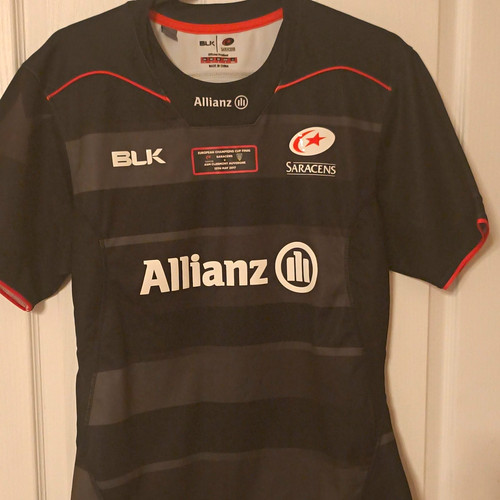 Blk saracens rugby shirt - blk,