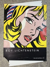 ROY LICHTENSTEIN Girl With Hair Ribbon 2003 Print By Graphique De France