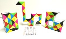 Snake rubik cube - cube, shape